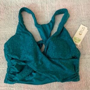 Citrus Bikini Swim Top Jade S